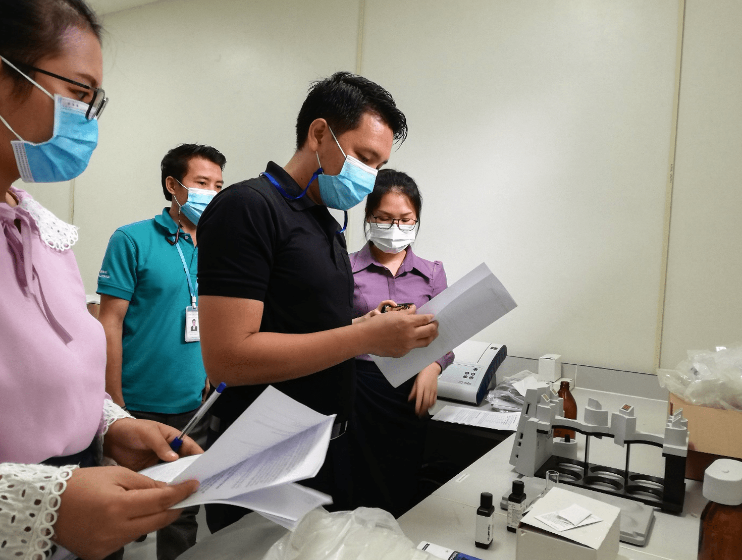 Strengthening Domestic Wastewater Quality Testing Capability for technical staff at NUOL